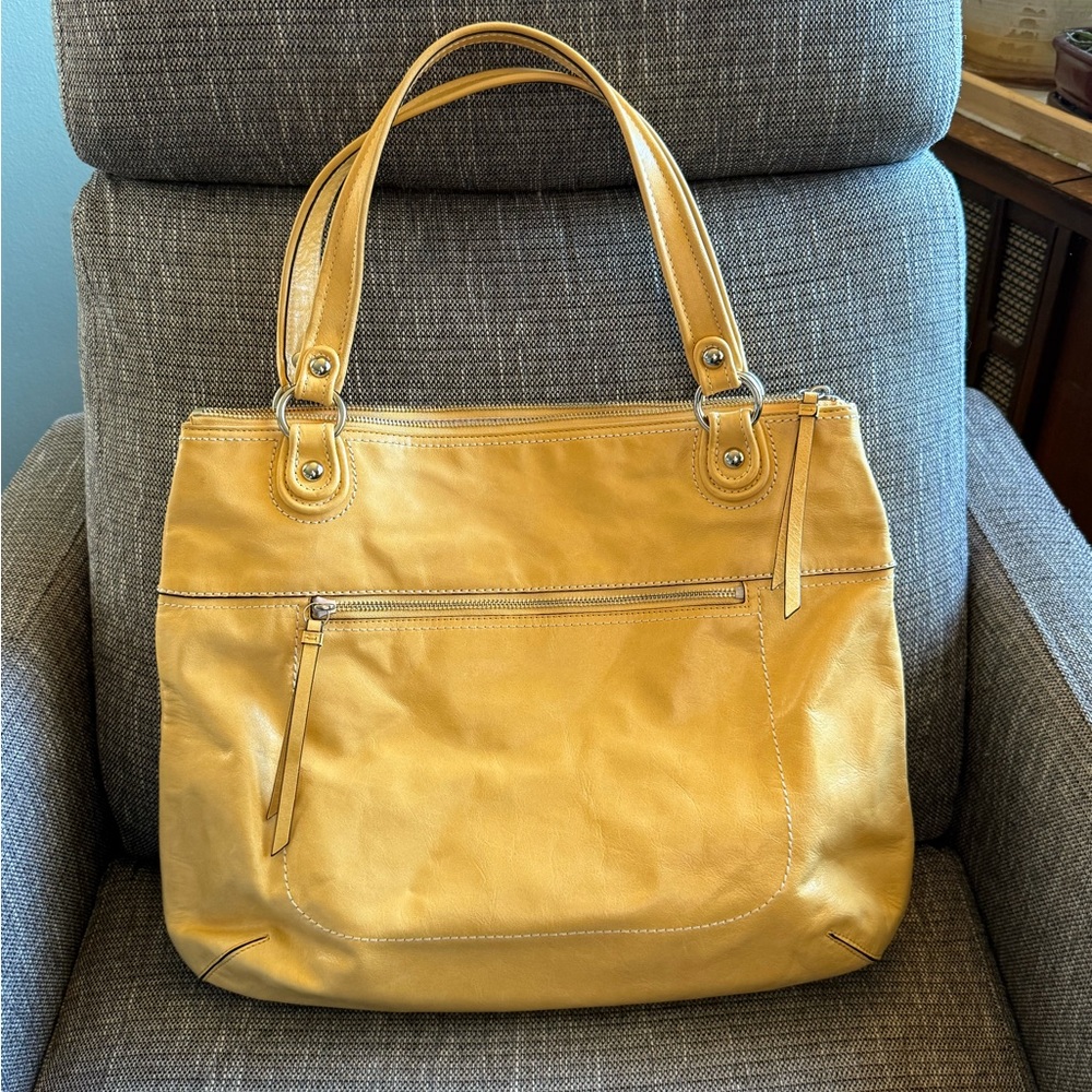 Coach Poppy Tote in Yellow